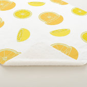 Sinaasappels en luiers sherpa deken (3/4)