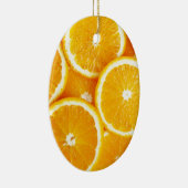 Sinaasappels en meer Sinaasappels Keramisch Ornament (Rechts)