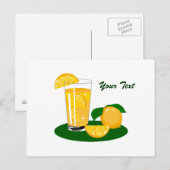 Sinaasappels en Oranje Briefkaart (Voorkant / Achterkant)