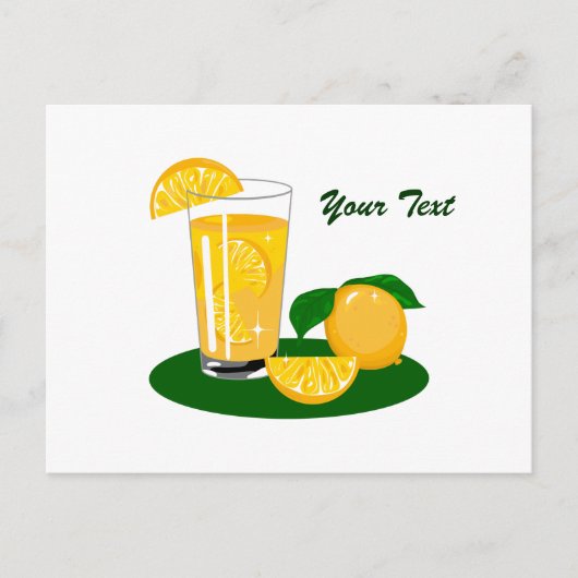 Sinaasappels en Oranje Briefkaart (Voorkant)