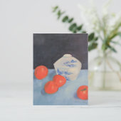 Sinaasappels en Persimmons Briefkaart (Staand voorkant)