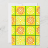 Sinaasappels en uitnodigingen tot het indienen van (Voorkant)