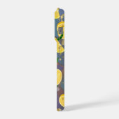 Sinaasappels en verfspatten iPhone hoesje (Linkerkant)