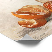 Sinaasappels en wijnfles | E. Meyner Poster (Hoek)