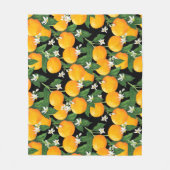 Sinaasappels Fleece Deken (Voorkant)