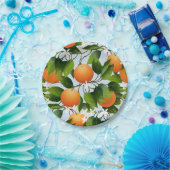 Sinaasappels Fruit Citrus Cocktail Party Papieren Bordje (Feest)