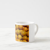 Sinaasappels fruit Florida markt sinaasappel Espresso Kop (Voorkant rechts)