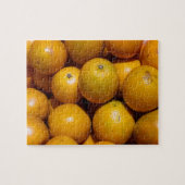 Sinaasappels fruit Florida markt sinaasappel Legpuzzel (Horizontaal)