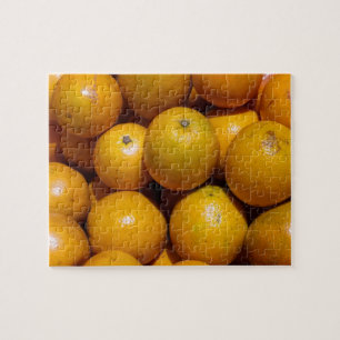 Sinaasappels fruit Florida markt sinaasappel Legpuzzel