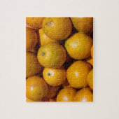 Sinaasappels fruit Florida markt sinaasappel Legpuzzel (Verticaal)