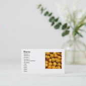 Sinaasappels fruit Florida markt sinaasappel Visitekaartje (Staand voorkant)