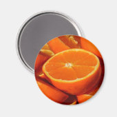 Sinaasappels - Geslikt Magneet (Voorkant / Achterkant)