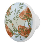 Sinaasappels Greenery Keramische Knop (Rechts)