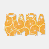 Sinaasappels gunst dozen bedankdoosjes (Uitgevouwen)