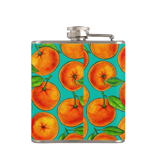 Sinaasappels Heupfles (Achterkant)