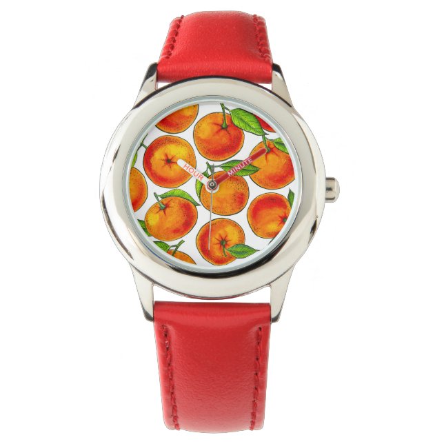 Sinaasappels Horloge (Voorkant)