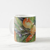 Sinaasappels in de boom. koffiemok (Voorkant links)