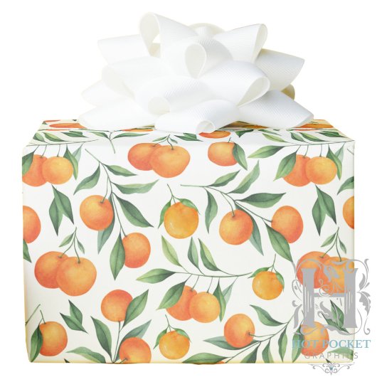 Sinaasappels Inpakpapier