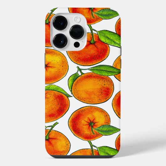 Sinaasappels iPhone Hoesje (Achterkant)