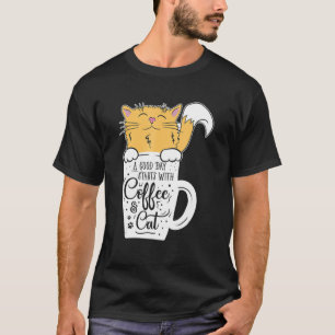 Sinaasappels Katten Koffiekatten Mok Katten T-shirt