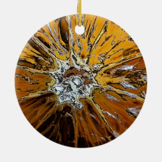 SINAASAPPELS KERAMISCH ORNAMENT (Achterkant)