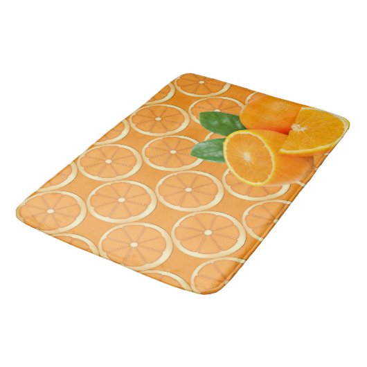 Sinaasappels Keuken Starthuis Badmat (Gekanteld)