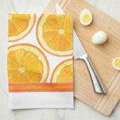 Sinaasappels - keukenhanddoek (Quarter Fold)