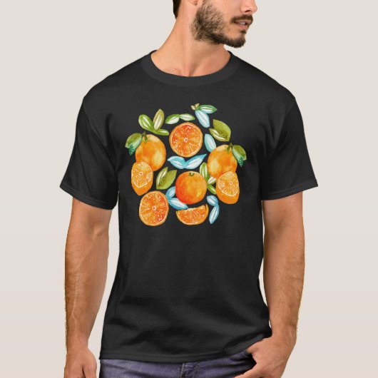Sinaasappels Klassieke T-Shirt (Voorkant)