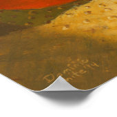 Sinaasappels Kunst Poster (Hoek)