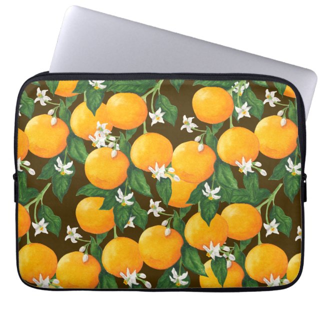 Sinaasappels Laptop Sleeve (Voorkant)