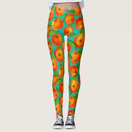 Sinaasappels Leggings (Voorkant)
