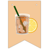Sinaasappels Lemons Cocktails Juices Party Vlaggetjes (Tweede vlag)