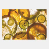 Sinaasappels Lemons Inpakpapier Vel (Voorkant)