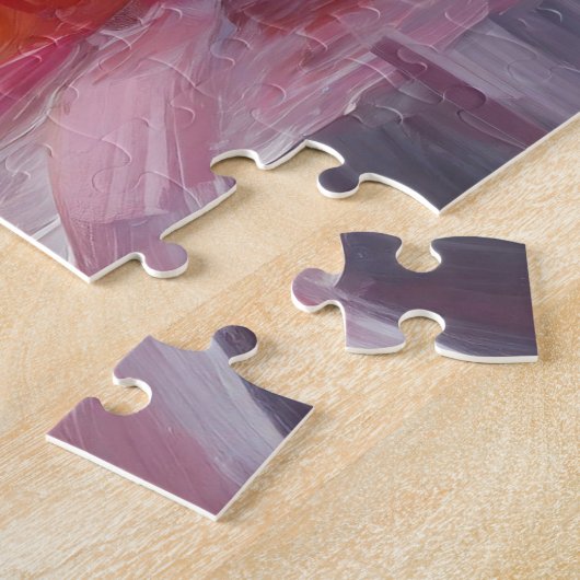 Sinaasappels leven nog steeds moderne impressionis legpuzzel (Zijkant)