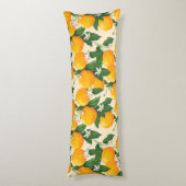 Sinaasappels Lichaamskussen (Achterkant (Verticaal))