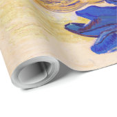 Sinaasappels met blauwe handschoenen, Van Gogh Cadeaupapier (Rol Hoek)