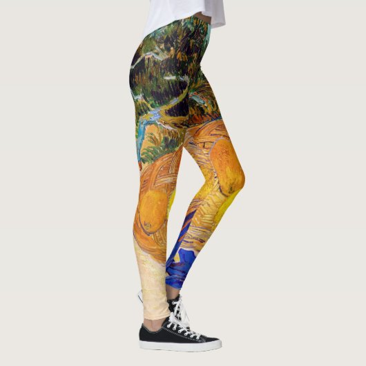 Sinaasappels met blauwe handschoenen, Van Gogh Leggings (Rechts)