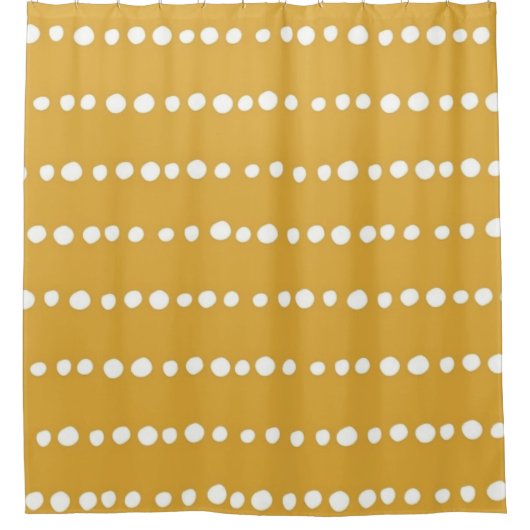 sinaasappels modderdoek douchegordijn (Voorkant)
