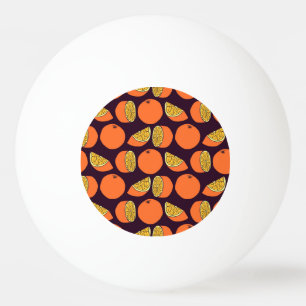 Sinaasappels naadloos patroon,  textuur. pingpongbal