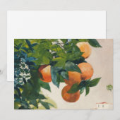 Sinaasappels op een tak | Winslow Homer (Voorkant / Achterkant)