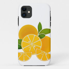 Sinaasappels, oranje plakken, citrusvruchten Case-Mate iPhone case