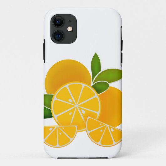 Sinaasappels, oranje plakken, citrusvruchten Case-Mate iPhone case (Achterkant)