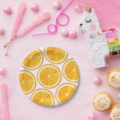 Sinaasappels - Papieren Borden Bordje (Feest)