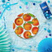 Sinaasappels Papieren Bordje (Feest)
