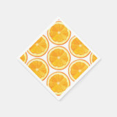 Sinaasappels - Papieren servetten (Hoek)
