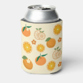 Sinaasappels Patroon Blikjeskoeler (Blikje Achterkant)