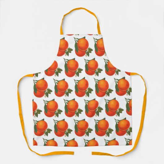  Sinaasappels Patroon Keuken Schort (Voorkant)