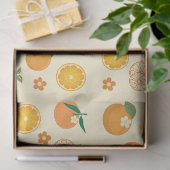 Sinaasappels Patroon Tissuepapier (Geschenk)