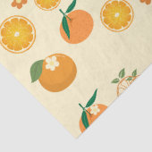 Sinaasappels Patroon Tissuepapier (Detail)
