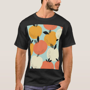 Sinaasappels Pattern: Levendig naadloos ontwerp. T-shirt